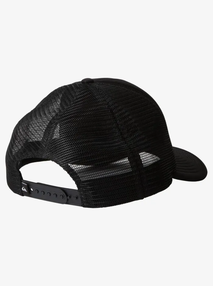 Quiksilver 816 Slab Scratch Trucker Hat Black Boys Hats Quiksilver 816 Slab Scratch Trucker Hat Black Boys Hats