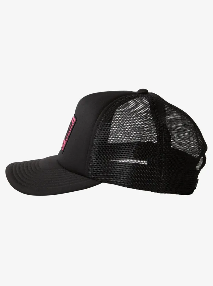 Quiksilver 816 Slab Scratch Trucker Hat Black Boys Hats Quiksilver 816 Slab Scratch Trucker Hat Black Boys Hats