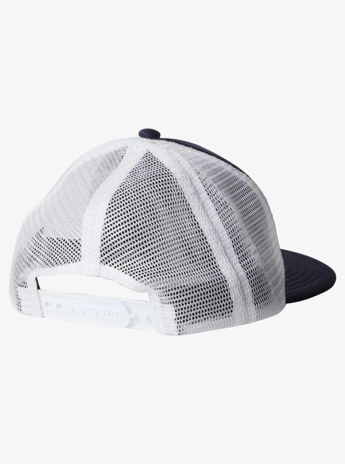 Quiksilver 816 Slab Scratch Trucker Hat Navy Blazer Boys Hats Quiksilver 816 Slab Scratch Trucker Hat Navy Blazer Boys Hats