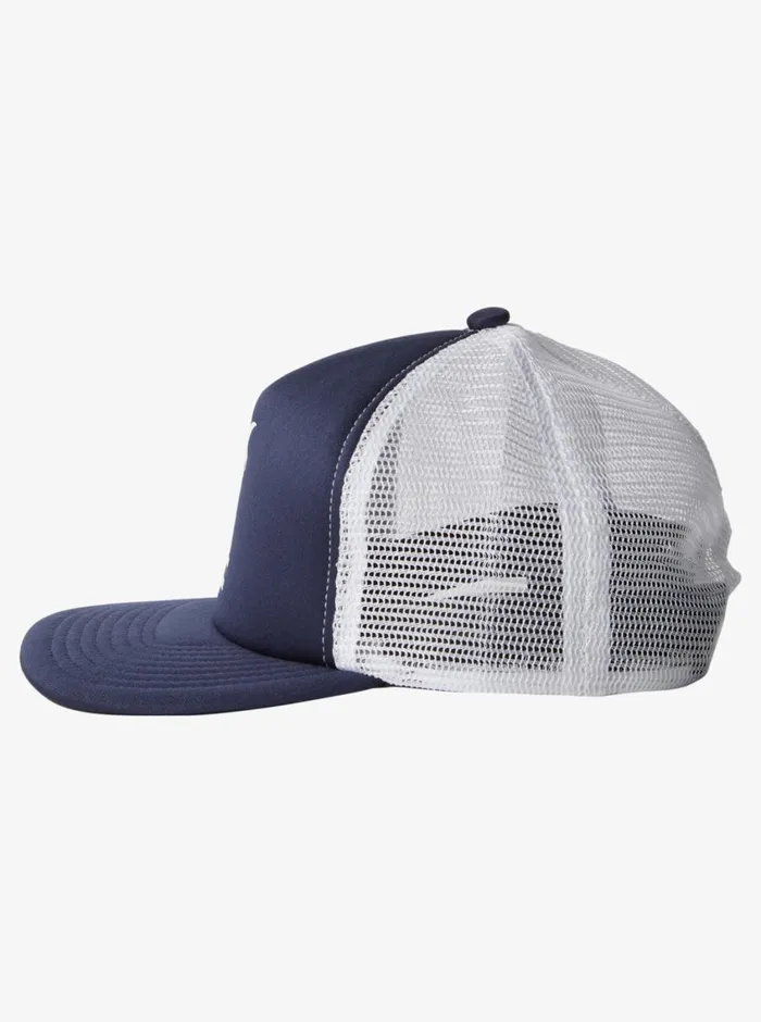 Quiksilver 816 Slab Scratch Trucker Hat Navy Blazer Boys Hats Quiksilver 816 Slab Scratch Trucker Hat Navy Blazer Boys Hats