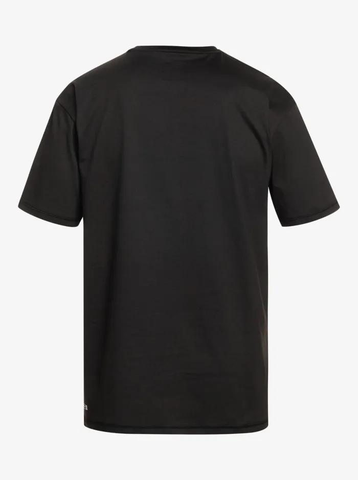 Quiksilver 816 Solid Streak Short Sleeve UPF 50 Surf TShirt Black Boys Rashguards Quiksilver 816 Solid Streak Short Sleeve UPF 50 Surf TShirt Black Boys Rashguards