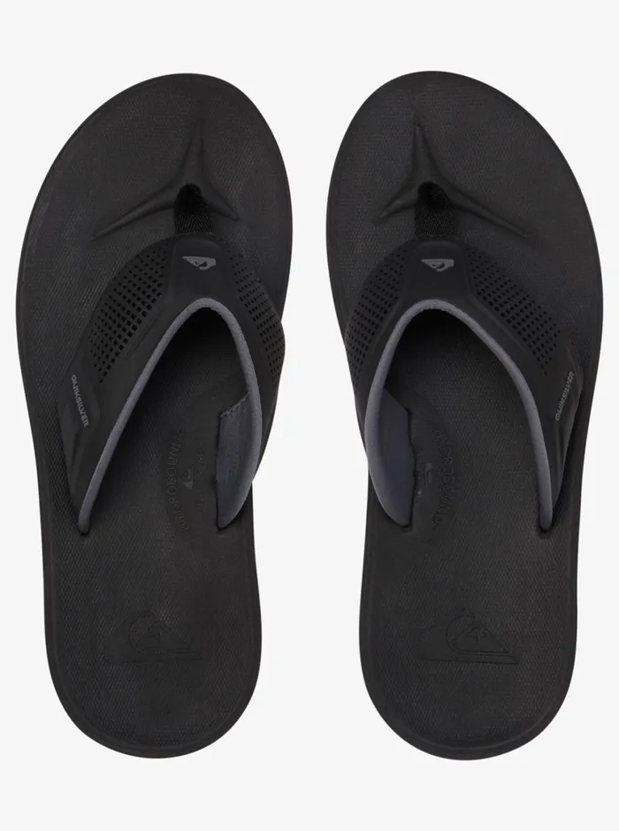 Quiksilver Current Sandals Blackgreybrown Mens Sandals
