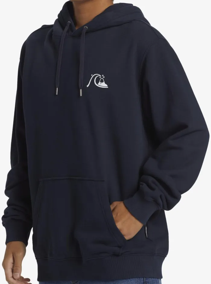 Quiksilver DNA Bubble Logo Hoodie Pullover Sweatshirt Dark Navy Mens Sweatshirts and Hoodies Quiksilver DNA Bubble Logo Hoodie Pullover Sweatshirt Dark Navy Mens Sweatshirts and Hoodies