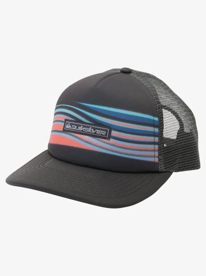 Quiksilver Emu Coop Trucker Hat Blue Radiance Mens Hats