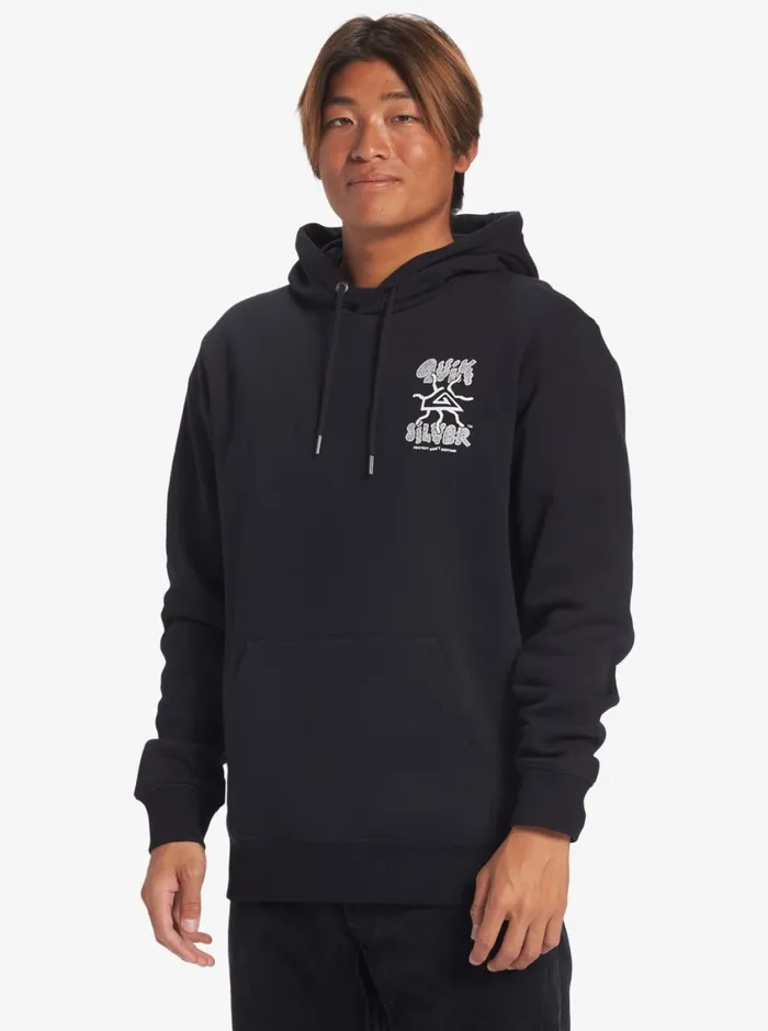 Quiksilver Global Force Fleece Crew Neck Sweatshirt Black Mens Sweatshirts and Hoodies Quiksilver Global Force Fleece Crew Neck Sweatshirt Black Mens Sweatshirts and Hoodies