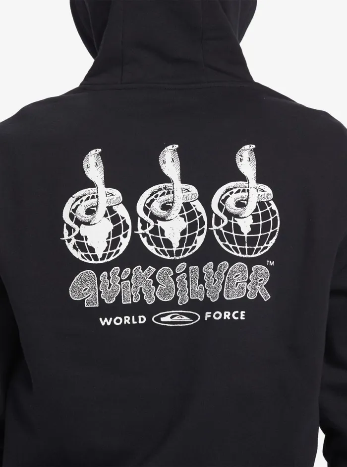 Quiksilver Global Force Fleece Crew Neck Sweatshirt Black Mens Sweatshirts and Hoodies Quiksilver Global Force Fleece Crew Neck Sweatshirt Black Mens Sweatshirts and Hoodies