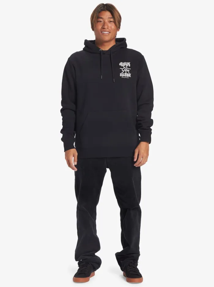 Quiksilver Global Force Fleece Crew Neck Sweatshirt Black Mens Sweatshirts and Hoodies Quiksilver Global Force Fleece Crew Neck Sweatshirt Black Mens Sweatshirts and Hoodies