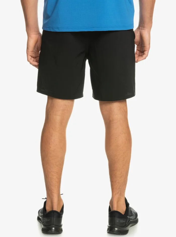 Quiksilver Highline Omni Short 17034 Volleys Black Mens Shorts and Amphibians Quiksilver Highline Omni Short 17034 Volleys Black Mens Shorts and Amphibians
