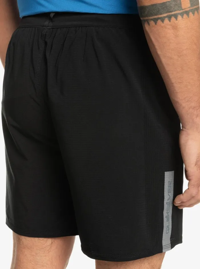 Quiksilver Highline Omni Short 17034 Volleys Black Mens Shorts and Amphibians Quiksilver Highline Omni Short 17034 Volleys Black Mens Shorts and Amphibians