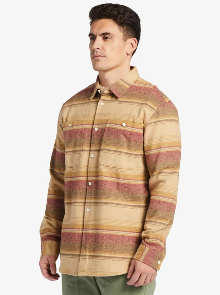 Quiksilver Lowest Tide Flannel Long Sleeve Top Inscense Lowest Tide MensWaterman Shirts and Polos Quiksilver Lowest Tide Flannel Long Sleeve Top Inscense Lowest Tide MensWaterman Shirts and Polos