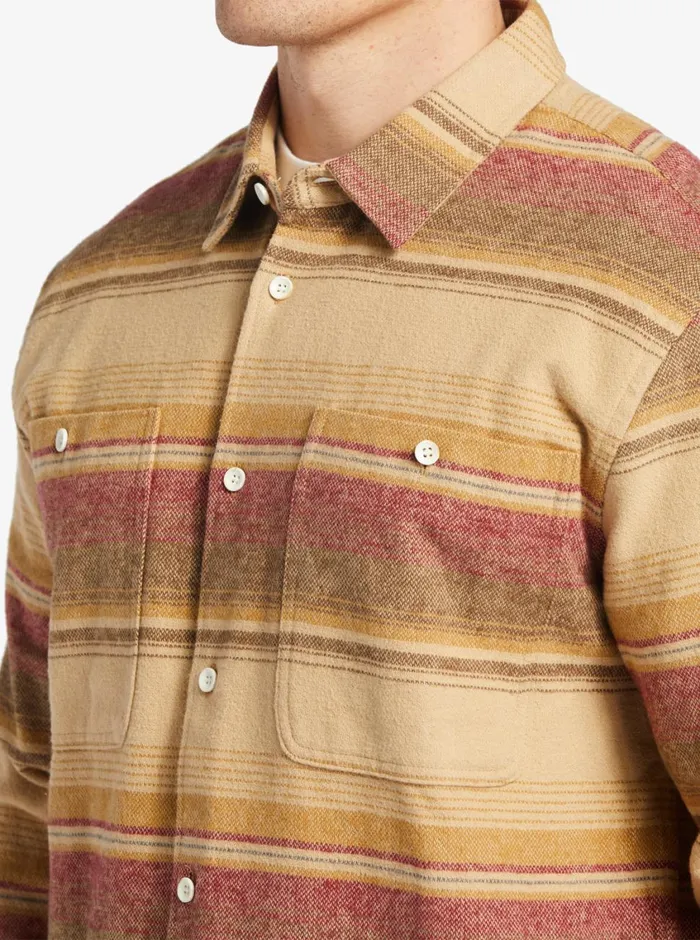 Quiksilver Lowest Tide Flannel Long Sleeve Top Inscense Lowest Tide MensWaterman Shirts and Polos Quiksilver Lowest Tide Flannel Long Sleeve Top Inscense Lowest Tide MensWaterman Shirts and Polos