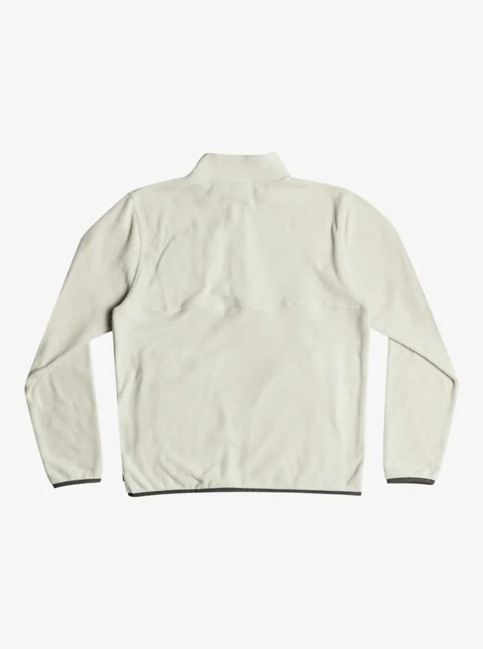 Quiksilver No Destination Snap Fleece Pullover Gray Violet Mens Sweatshirts and Hoodies Quiksilver No Destination Snap Fleece Pullover Gray Violet Mens Sweatshirts and Hoodies