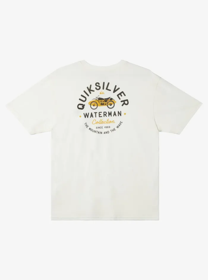 Quiksilver Open Air QTShirt Snow White MensWaterman Tees Quiksilver Open Air QTShirt Snow White MensWaterman Tees