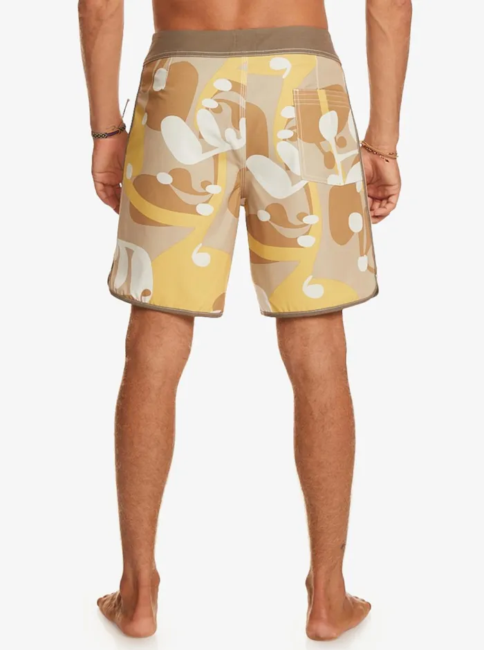 Quiksilver Original Scallop Andy Y Andy 18034 Boardshorts Incense Mens Boardshorts