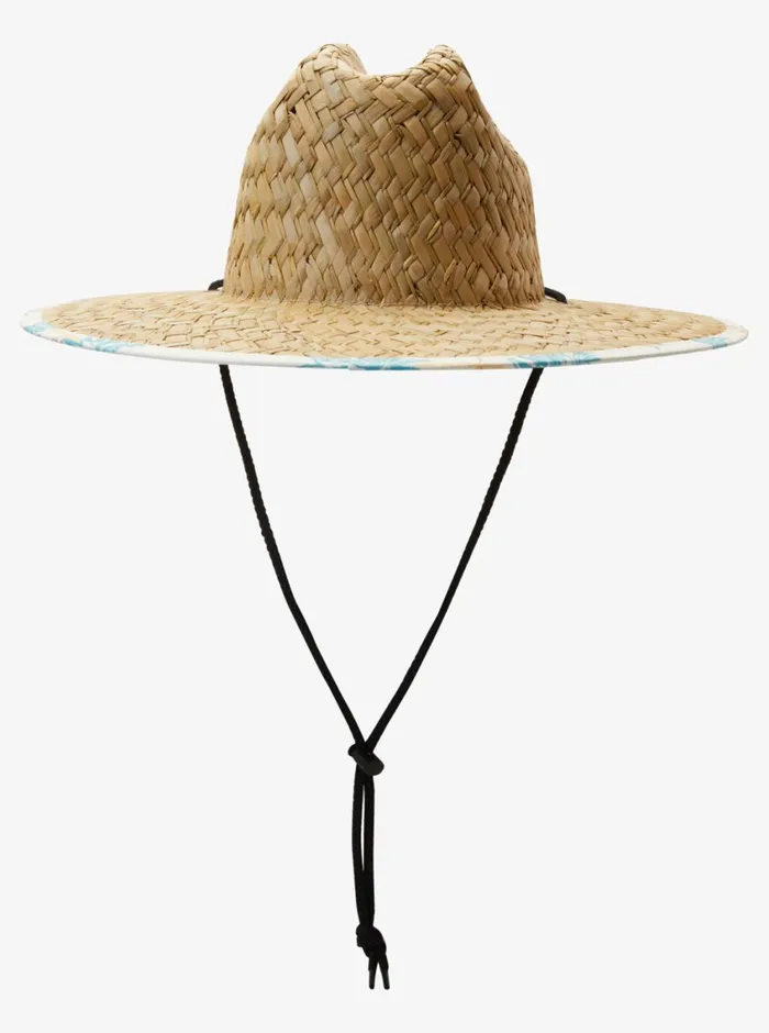 Quiksilver Outsider Straw Lifeguard Hat Birch Mens Hats Quiksilver Outsider Straw Lifeguard Hat Birch Mens Hats