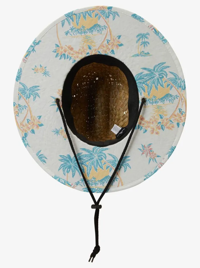Quiksilver Outsider Straw Lifeguard Hat Birch Mens Hats Quiksilver Outsider Straw Lifeguard Hat Birch Mens Hats