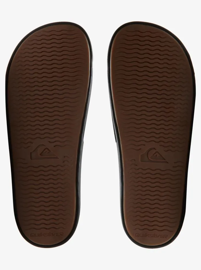 Quiksilver Rivi Wordmark Slide II Sandals Black 2 Mens Sandals Quiksilver Rivi Wordmark Slide II Sandals Black 2 Mens Sandals
