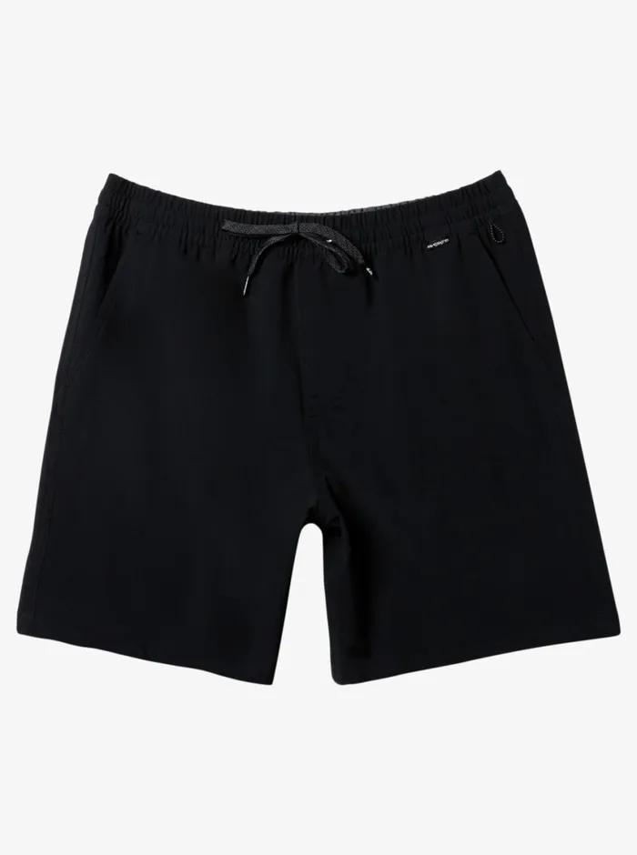 Quiksilver Taxer Amphibian 18034 Hybrid Shorts Black Mens Shorts and Amphibians Quiksilver Taxer Amphibian 18034 Hybrid Shorts Black Mens Shorts and Amphibians