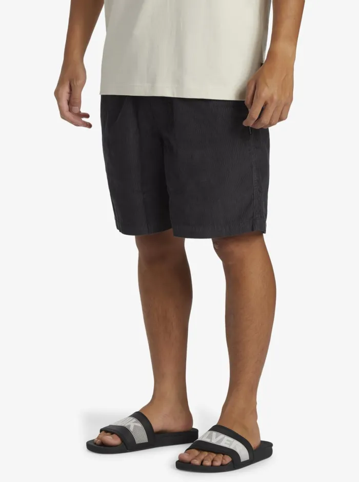 Quiksilver Taxer Corduroy Shorts Tarmac Mens Shorts and Amphibians Quiksilver Taxer Corduroy Shorts Tarmac Mens Shorts and Amphibians