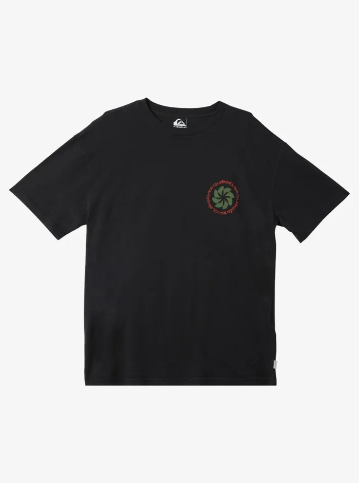 Quiksilver Tipping Sunsets TShirt Tarmac Mens Tees