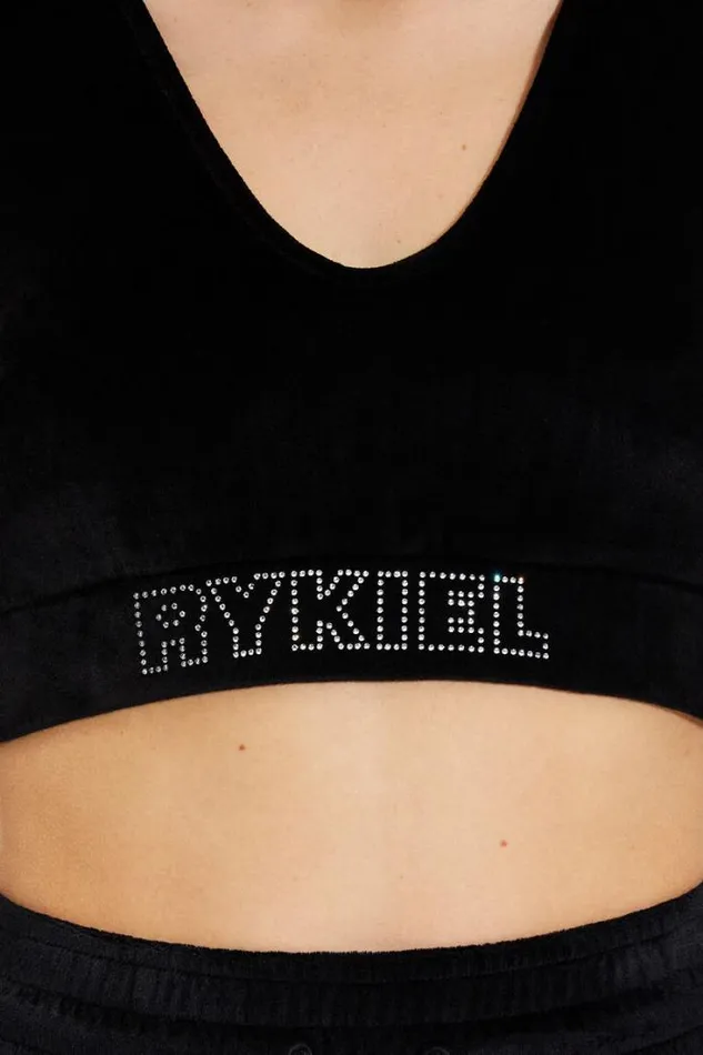 Readytowear Bandeau Sonia Rykiel Velvet Brassiere