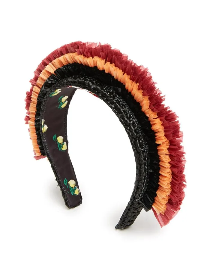 Ready To Wear Hair Accessories La Double J Halo Headband Solid Black Ready To Wear Hair Accessories La Double J Halo Headband Solid Black