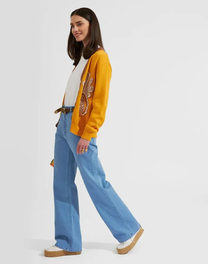 Ready To Wear Knitwear La Double J Pineapple Cardigan Avorio Ready To Wear Knitwear La Double J Pineapple Cardigan Avorio