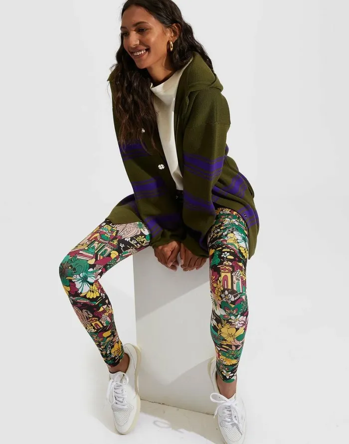 Ready To Wear Knitwear La Double J Tones Parka Viola Militare