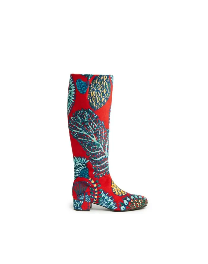 Ready To Wear Shoes La Double J Edie Boots Sicomore Red