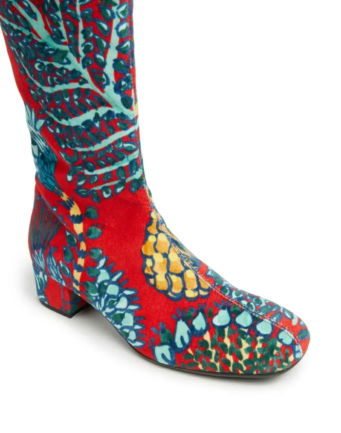 Ready To Wear Shoes La Double J Edie Boots Sicomore Red Ready To Wear Shoes La Double J Edie Boots Sicomore Red