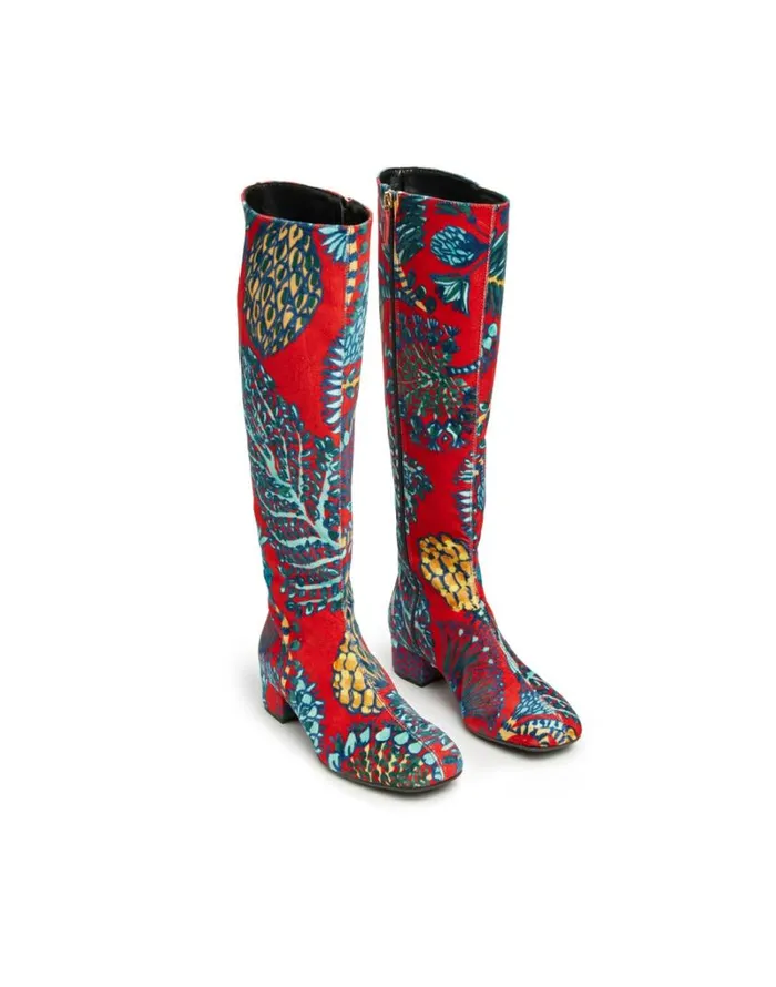Ready To Wear Shoes La Double J Edie Boots Sicomore Red Ready To Wear Shoes La Double J Edie Boots Sicomore Red