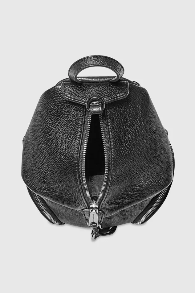 Rebecca Minkoff Backpacks Convertible Mini Julian Backpack Blackgunmetal 8211 Handbags