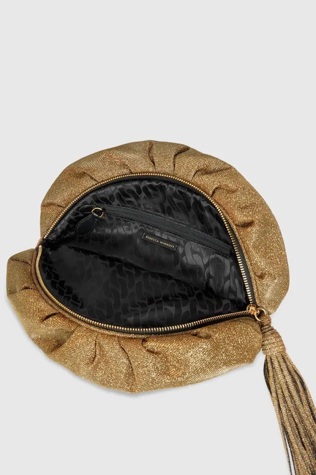 Rebecca Minkoff Clutches Ruched Clutch Goldantique Brass 8211 Handbags Rebecca Minkoff Clutches Ruched Clutch Goldantique Brass 8211 Handbags