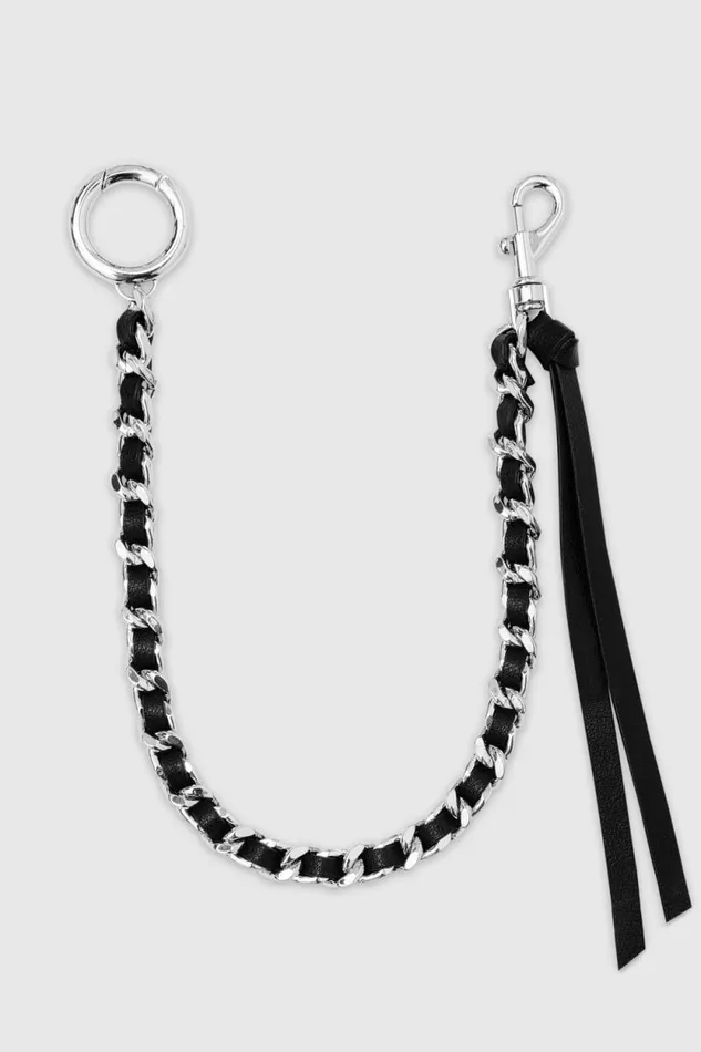 Rebecca Minkoff Holiday Gifts Leather Whip Chain Leash Black 8211 Accessories Rebecca Minkoff Holiday Gifts Leather Whip Chain Leash Black 8211 Accessories