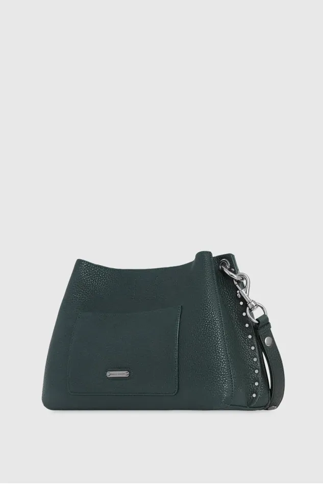 Rebecca Minkoff Shoulder Bags Darren EW Shoulder Bag Deep Jadegunmetal 8211 Handbags