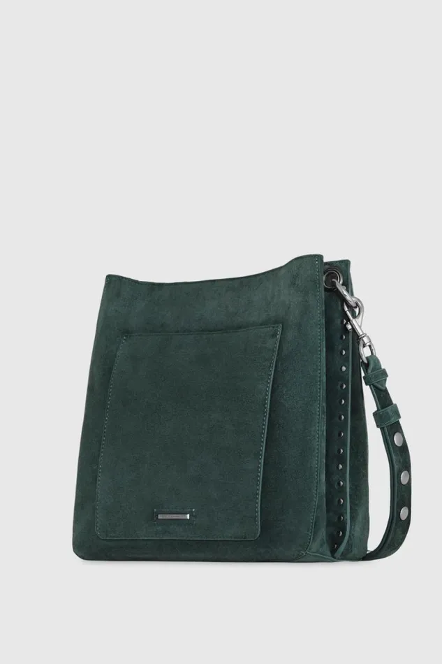 Rebecca Minkoff Shoulder Bags Darren Shoulder Bag Deep Jadegunmetal 8211 Handbags