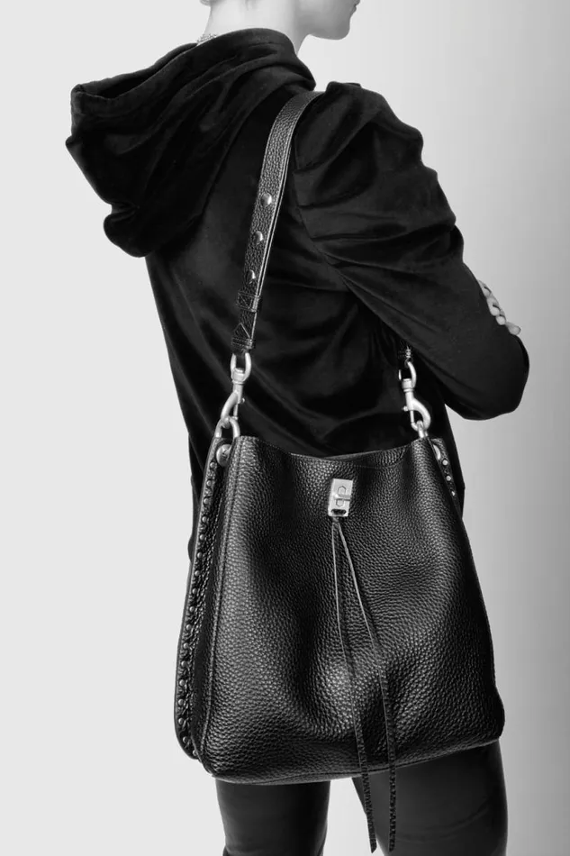 Rebecca Minkoff Shoulder Bags Darren Shoulder Bag Deep Jadegunmetal 8211 Handbags