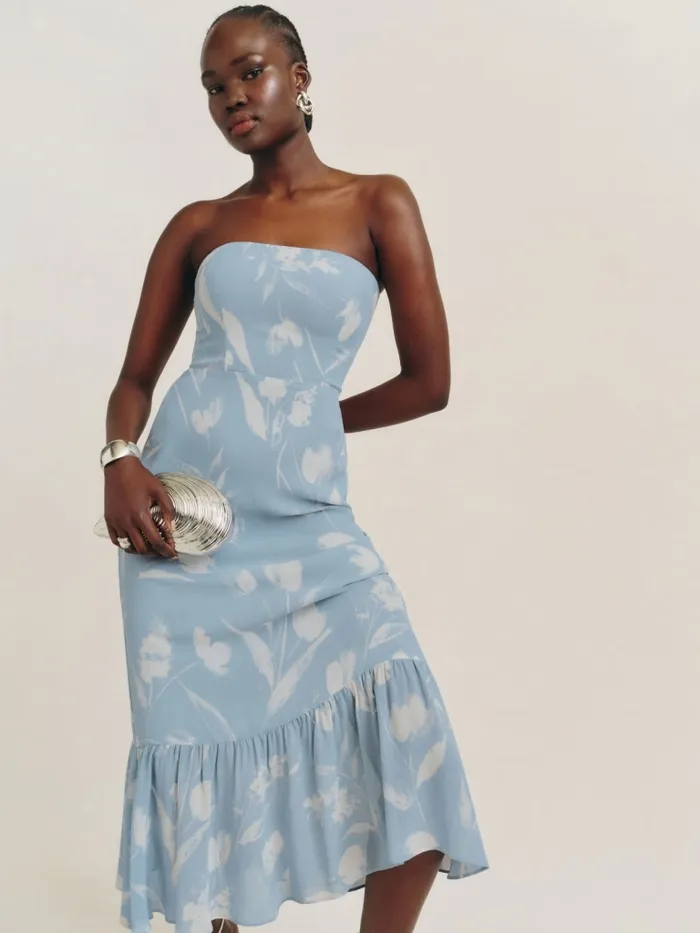 Reformation Dresses Arta Dress Clarity 8211 Women Reformation Dresses Arta Dress Clarity 8211 Women