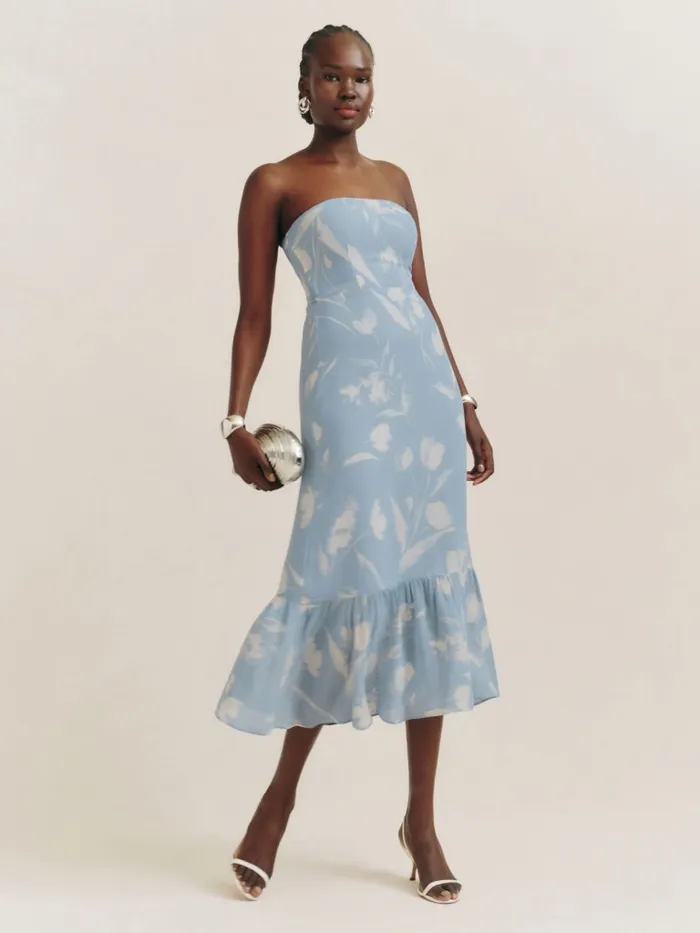 Reformation Dresses Arta Dress Clarity 8211 Women Reformation Dresses Arta Dress Clarity 8211 Women