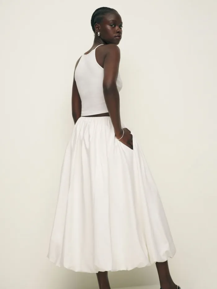 Reformation Dresses Cassandra Two Piece White 8211 Women Reformation Dresses Cassandra Two Piece White 8211 Women