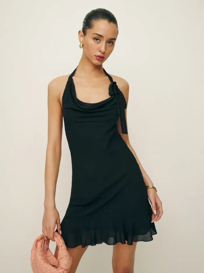 Reformation Dresses Ellasandra Dress Black 8211 Women