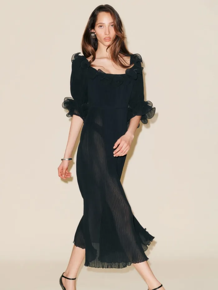 Reformation Dresses Fann Dress Black 8211 Women