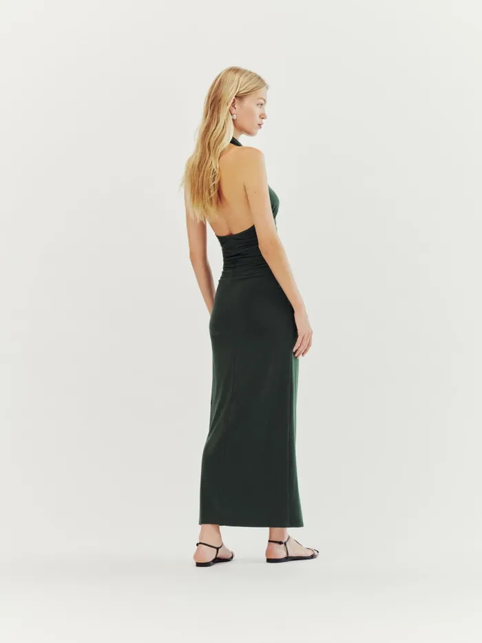 Reformation Dresses Jazlyn Knit Dress Forest 8211 Women Reformation Dresses Jazlyn Knit Dress Forest 8211 Women