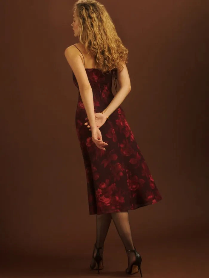 Reformation Dresses Juliette Dress Sanguine 8211 Women Reformation Dresses Juliette Dress Sanguine 8211 Women