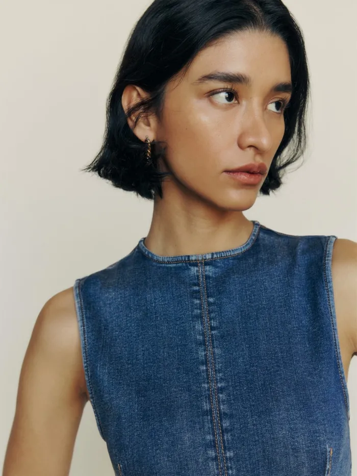 Reformation Dresses Kendi Denim Midi Dress Bleu 8211 Women Reformation Dresses Kendi Denim Midi Dress Bleu 8211 Women