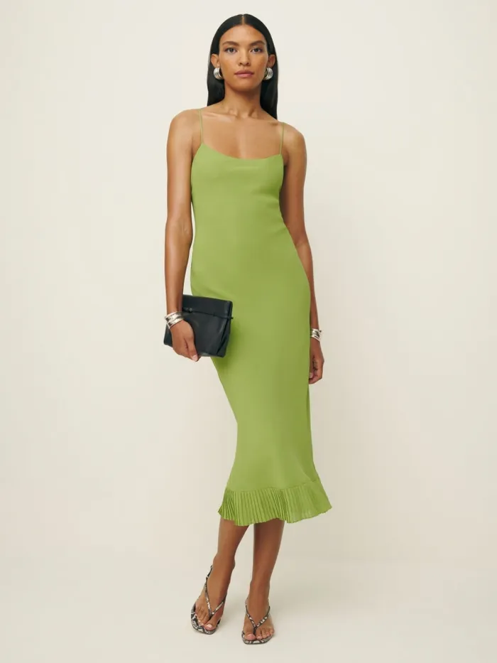 Reformation Dresses Suki Dress Avocado 8211 Women
