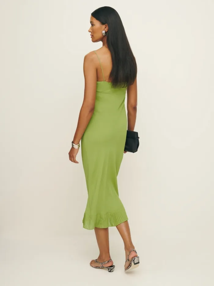 Reformation Dresses Suki Dress Avocado 8211 Women Reformation Dresses Suki Dress Avocado 8211 Women