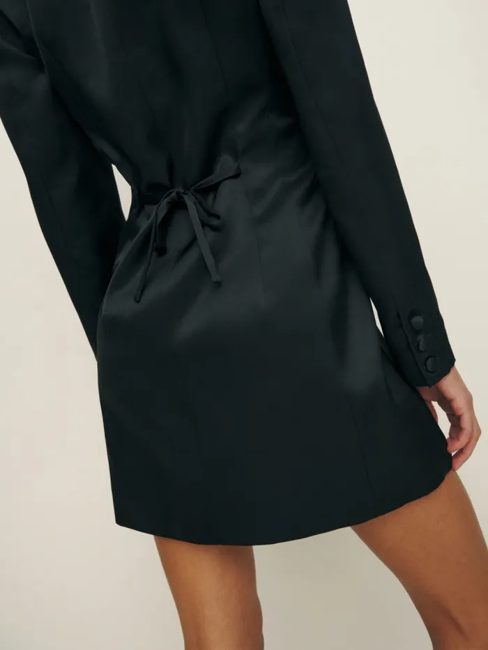 Reformation Dresses Tawnie Satin Dress Black 8211 Women Reformation Dresses Tawnie Satin Dress Black 8211 Women