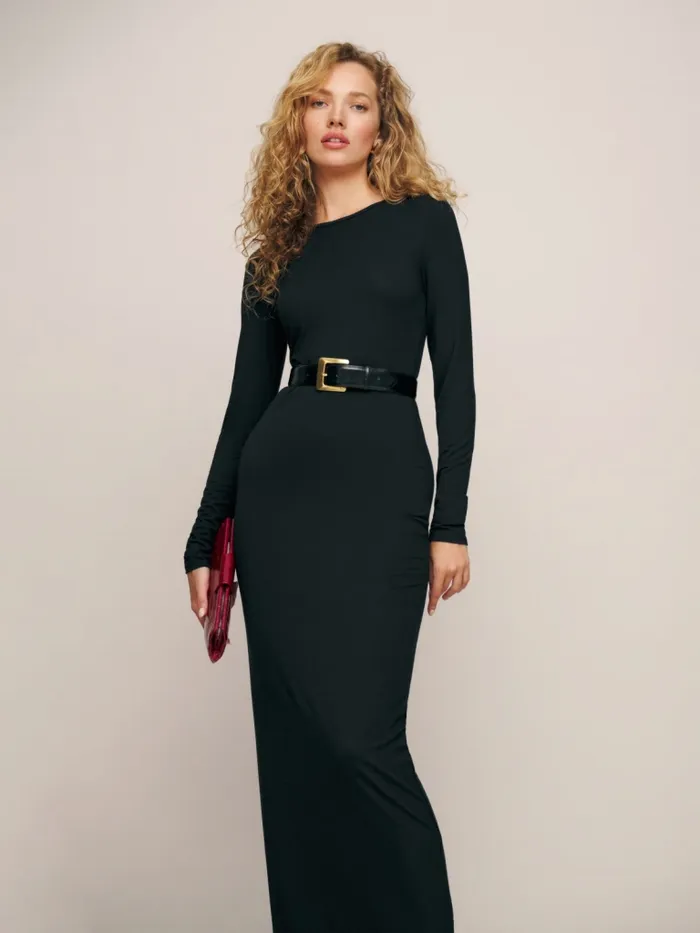 Reformation Dresses Tommie Knit Dress Black 8211 Women Reformation Dresses Tommie Knit Dress Black 8211 Women