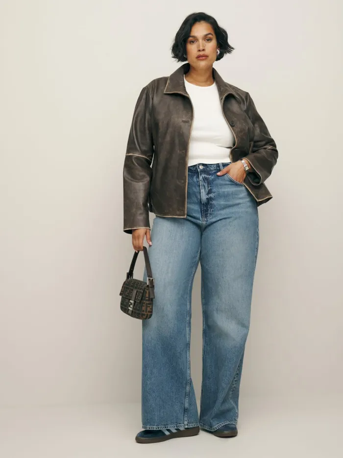 Reformation Jeans Cary High Rise Slouchy Wide Leg Jeans Galway 8211 Women Reformation Jeans Cary High Rise Slouchy Wide Leg Jeans Galway 8211 Women